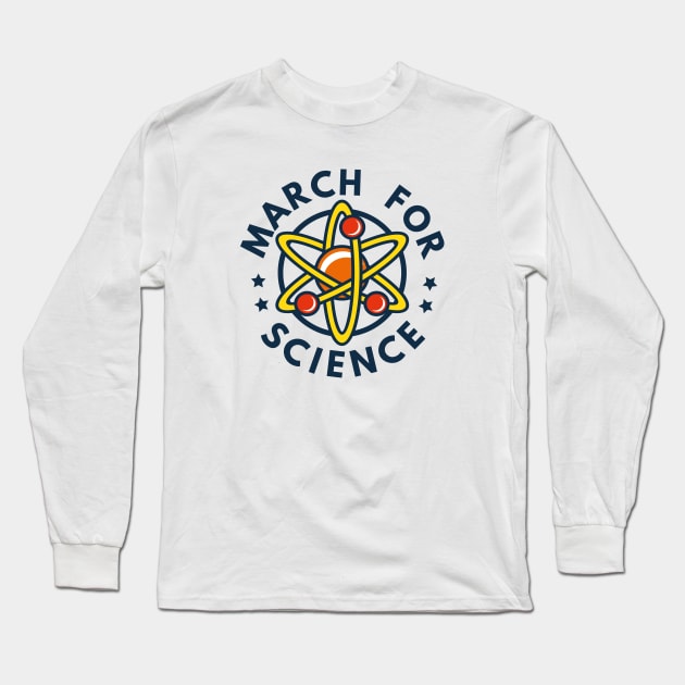 Science March Long Sleeve T-Shirt by VectorPlanet